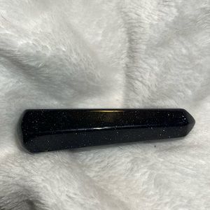 Purple glitter lab created wand